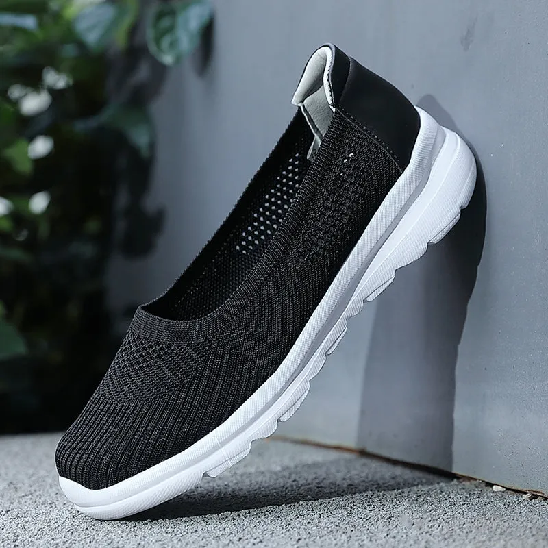 2022 New Summer Breathable Women'S Flat Shoes Woman Casual Flats Women Sneakers Mocassin Femme Espad