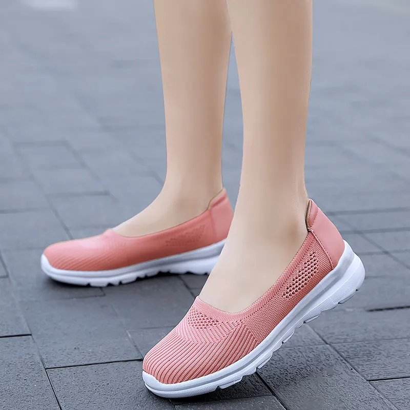 2022 New Summer Breathable Women'S Flat Shoes Woman Casual Flats Women Sneakers Mocassin Femme Espad