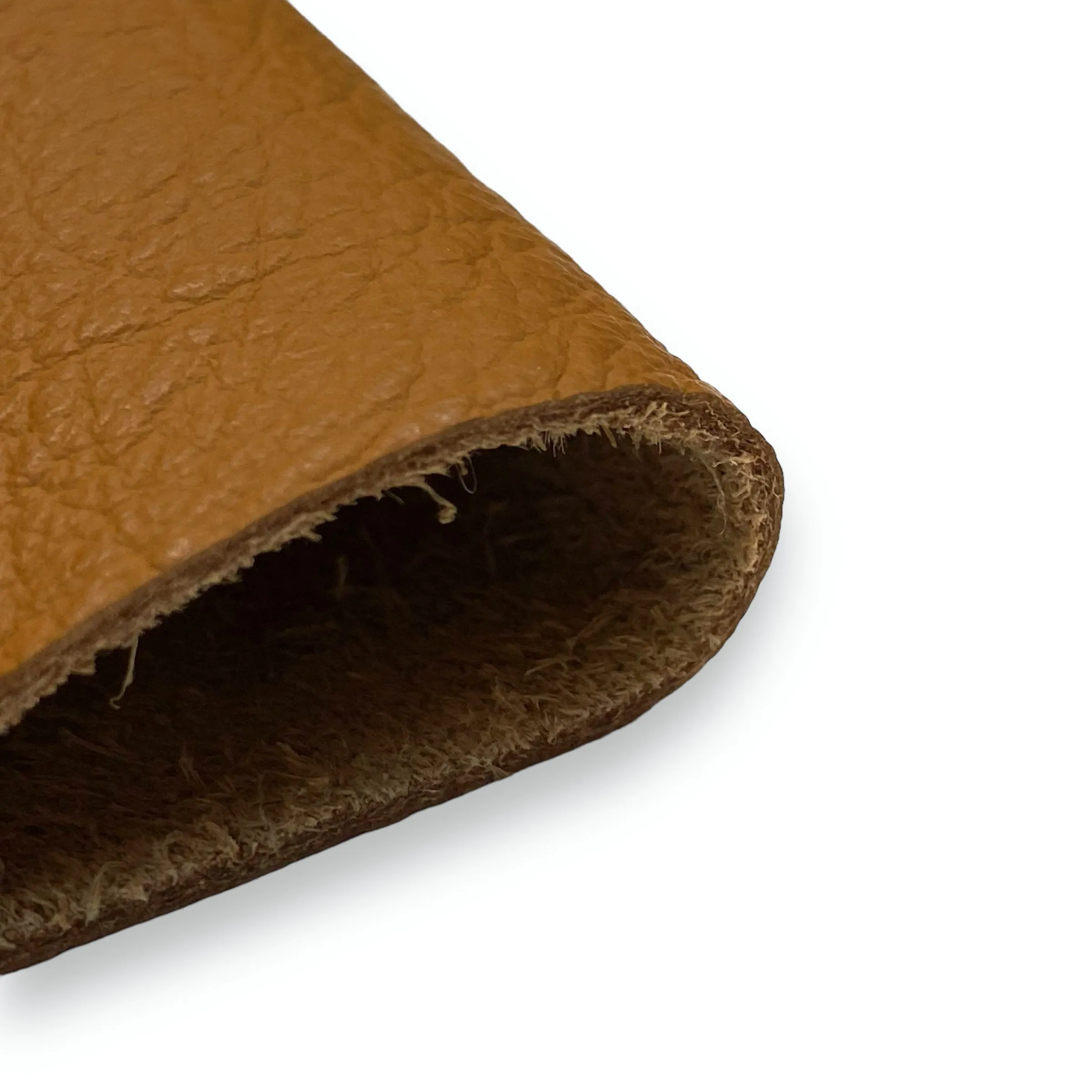 3oz (1.3mm) Cow Leather- Caramel (per square foot)