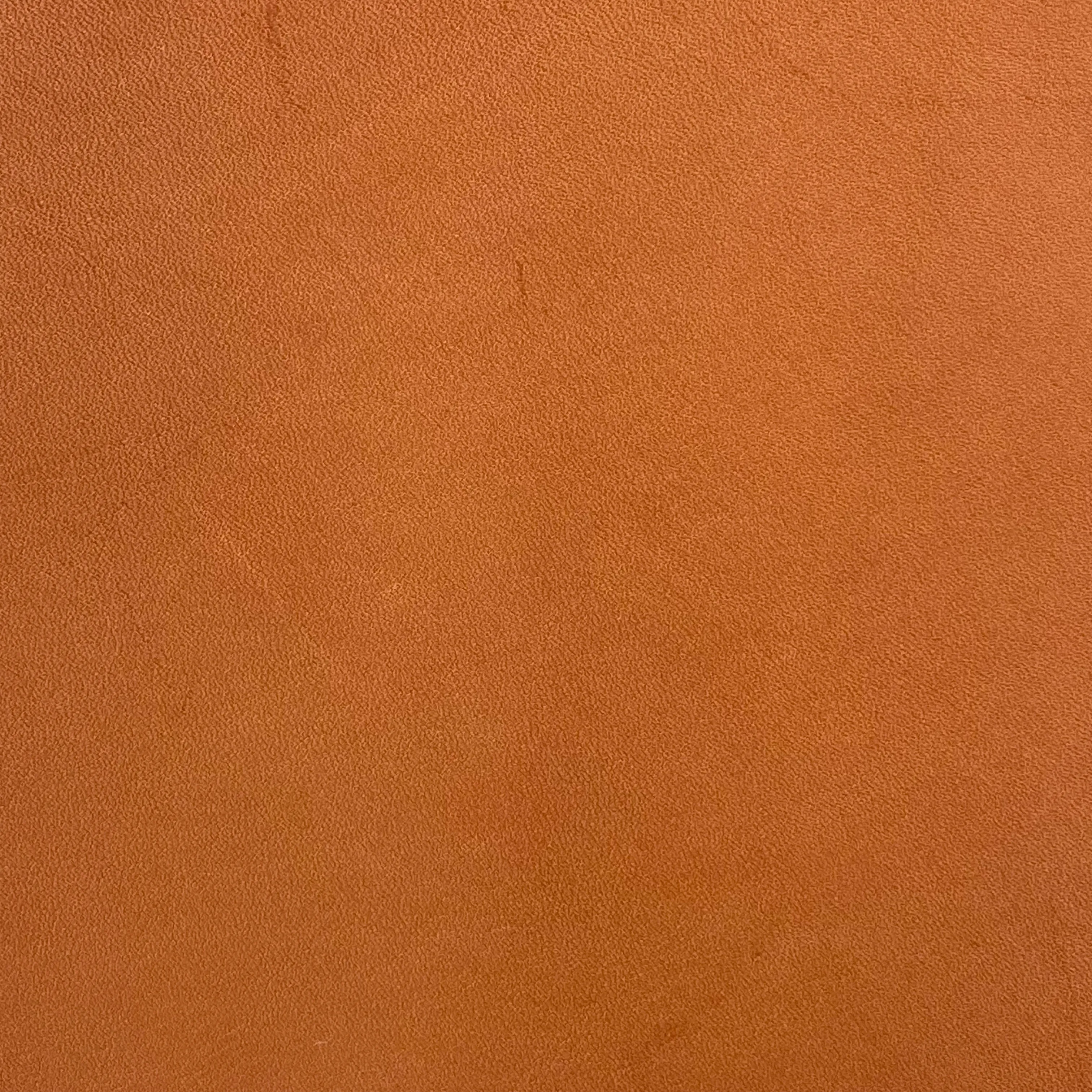 3oz (1.3mm) Cow Leather - Tangerine (per square foot)