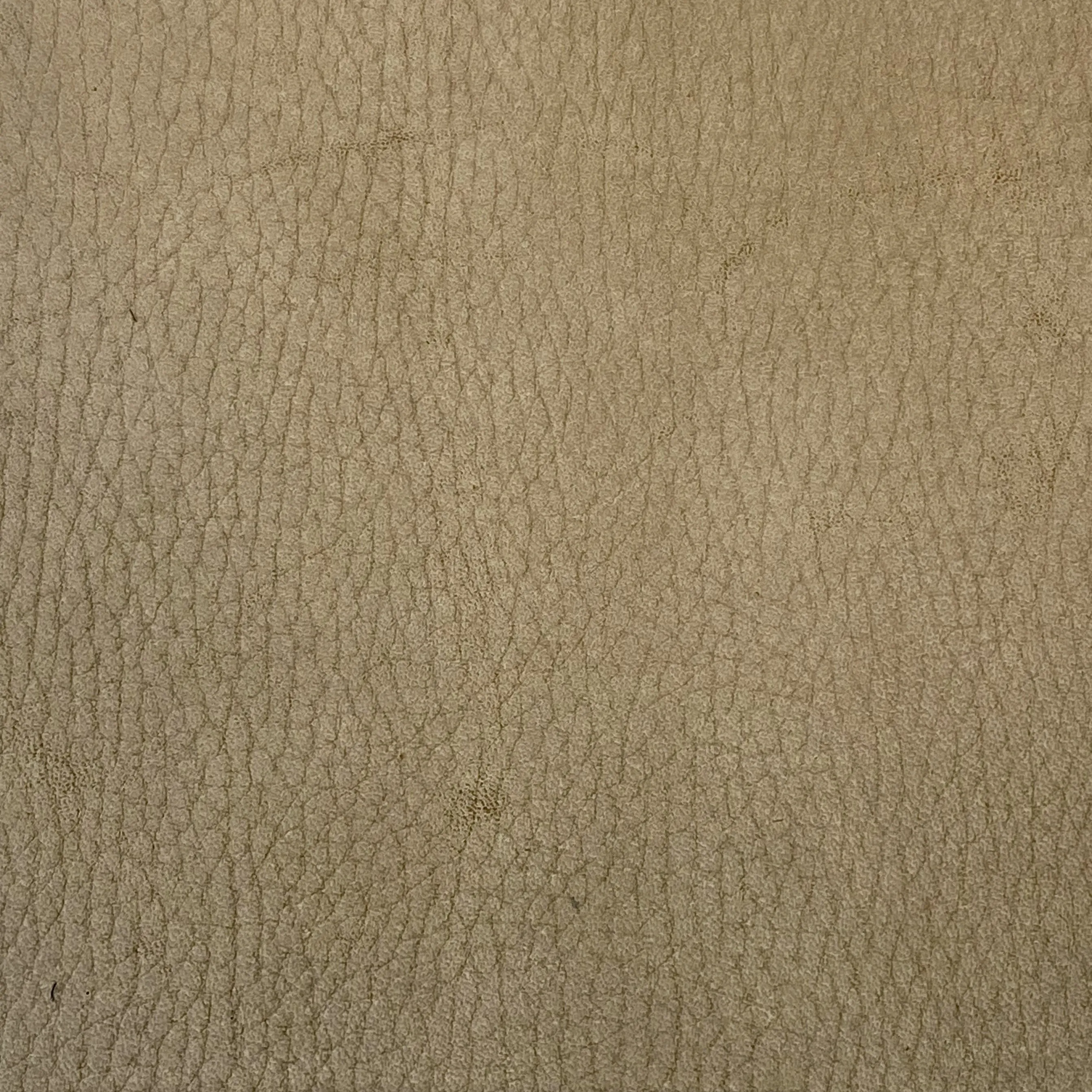 4oz (1.5mm) Pebble Cow Leather - Matte Beige (per square foot)