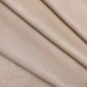 4oz (1.6-1.8mm) Pebble Cow Leather - Beige (per square foot)