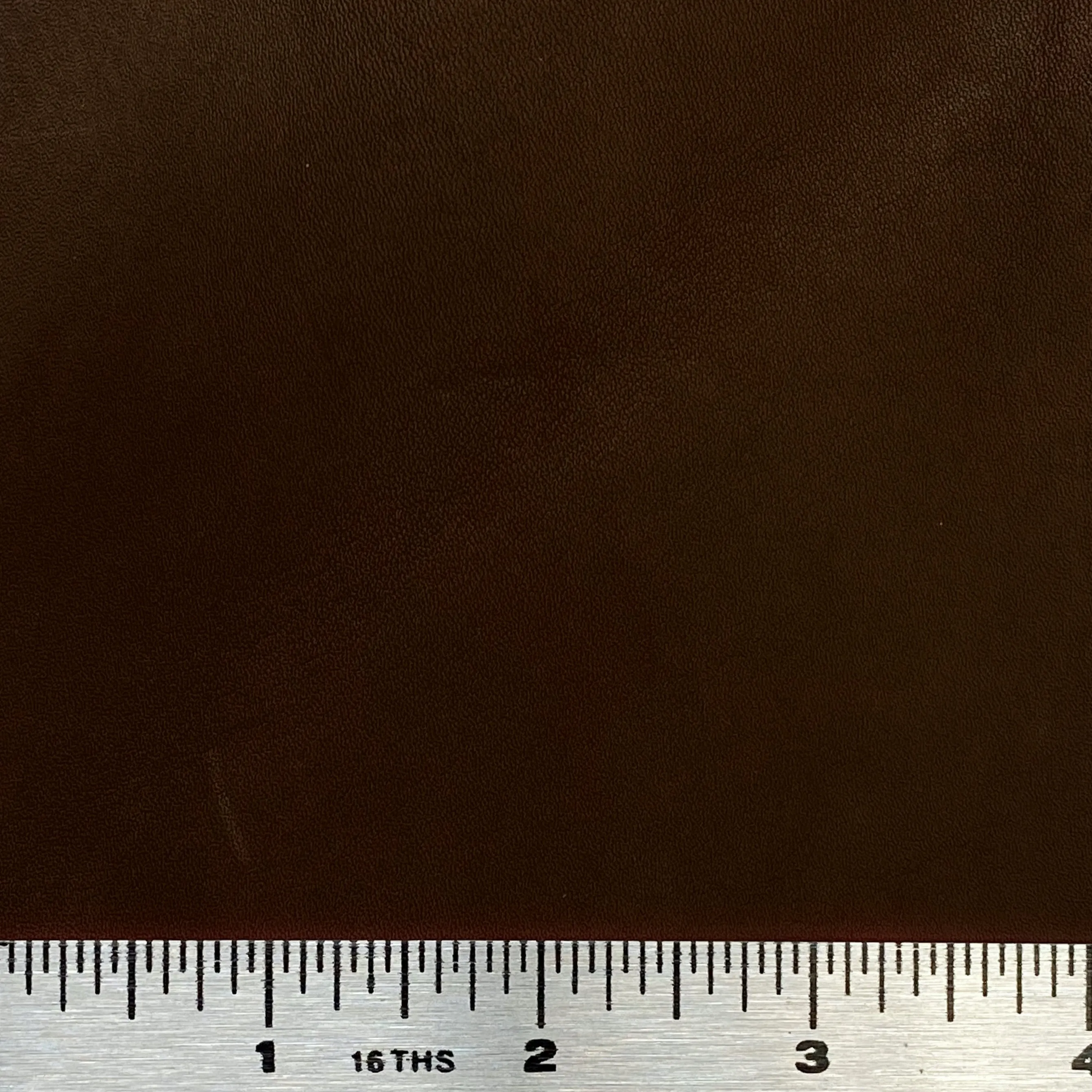 4oz (1.6mm) Cow Leather - Coffee (per square foot)