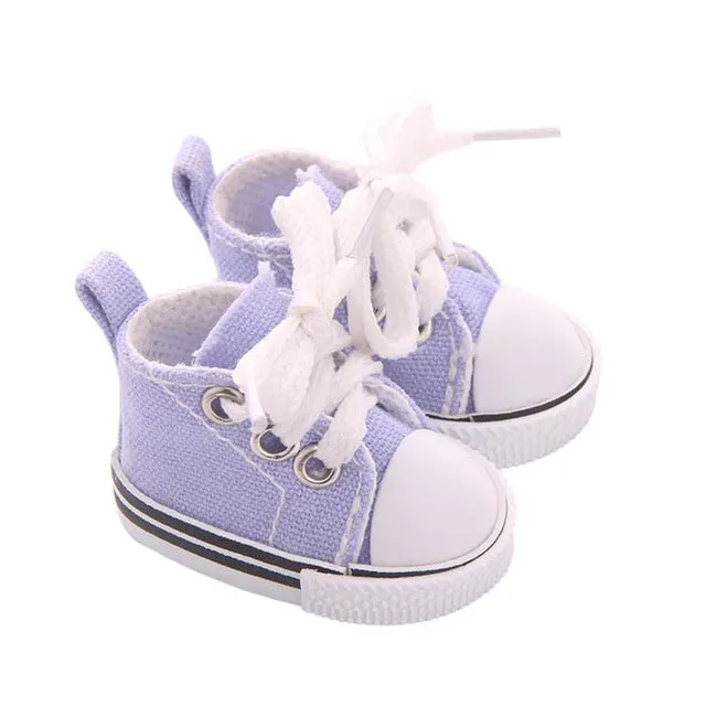 5cm Canvas Shoes For 1/6 BJD Doll Fashion Mini Shoes Doll Shoes for Russian DIY handmade doll Doll Accessories Free Shipping