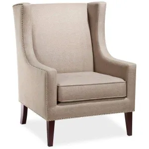 Accent fabric chair