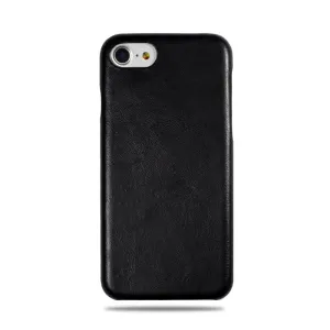 All Black iPhone SE 2 / iPhone 8 / iPhone 7 Leather Case