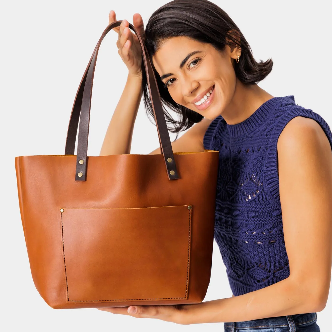 'Almost Perfect' Leather Tote Bag