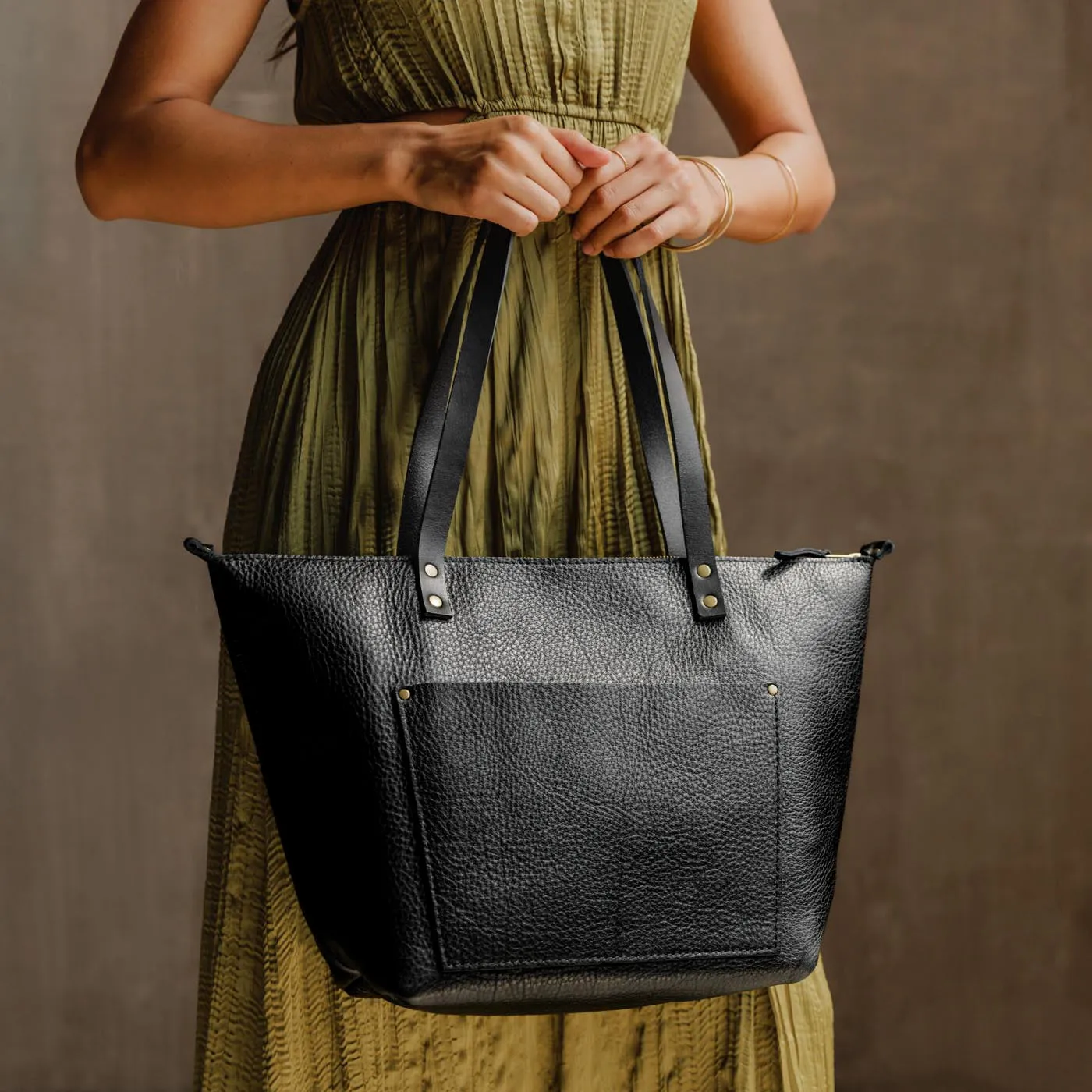 'Almost Perfect' Leather Tote Bag