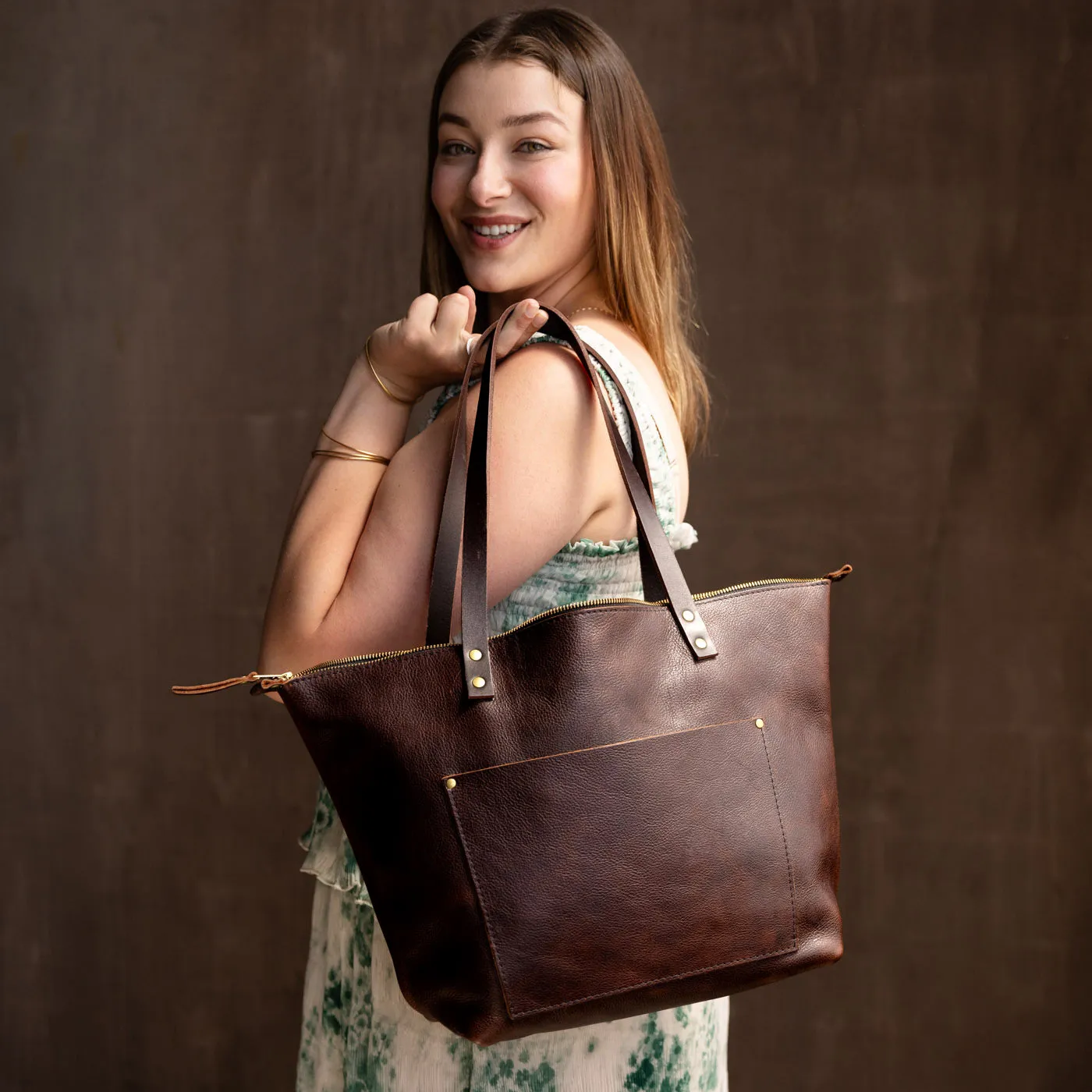 'Almost Perfect' Leather Tote Bag