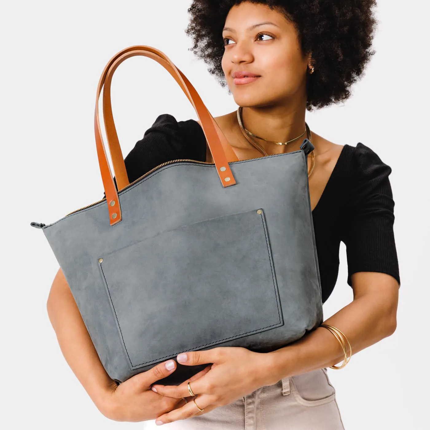 'Almost Perfect' Leather Tote Bag