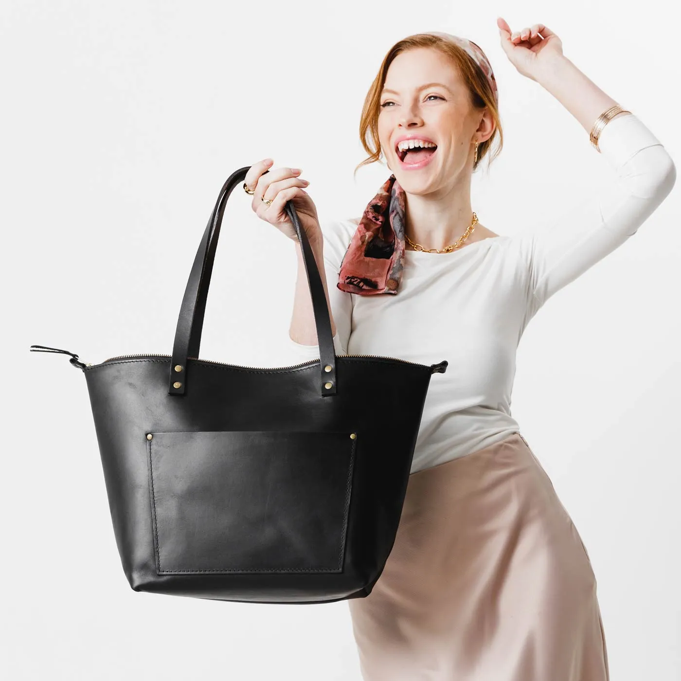 'Almost Perfect' Leather Tote Bag