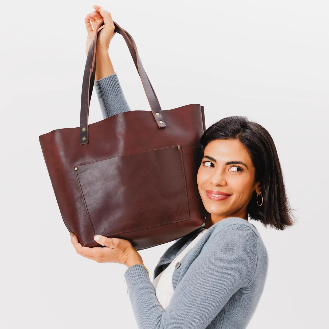 'Almost Perfect' Leather Tote Bag