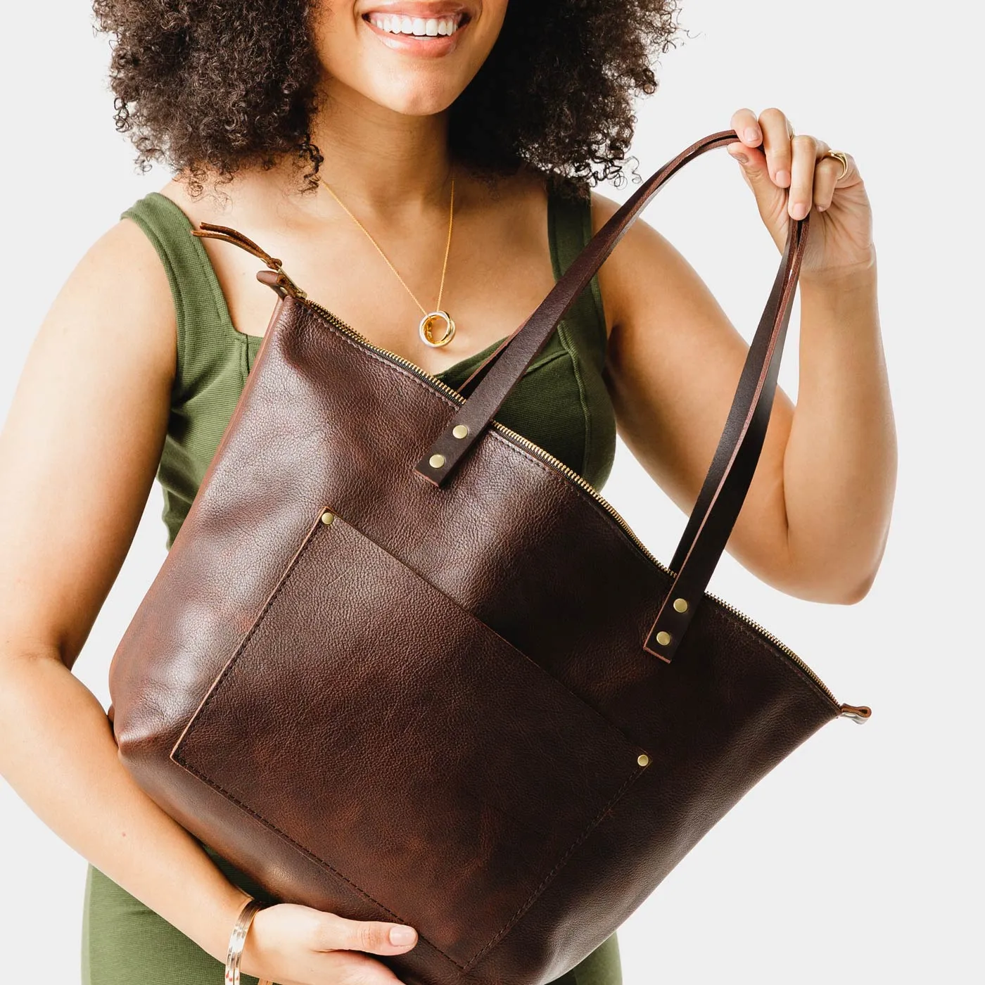 'Almost Perfect' Leather Tote Bag