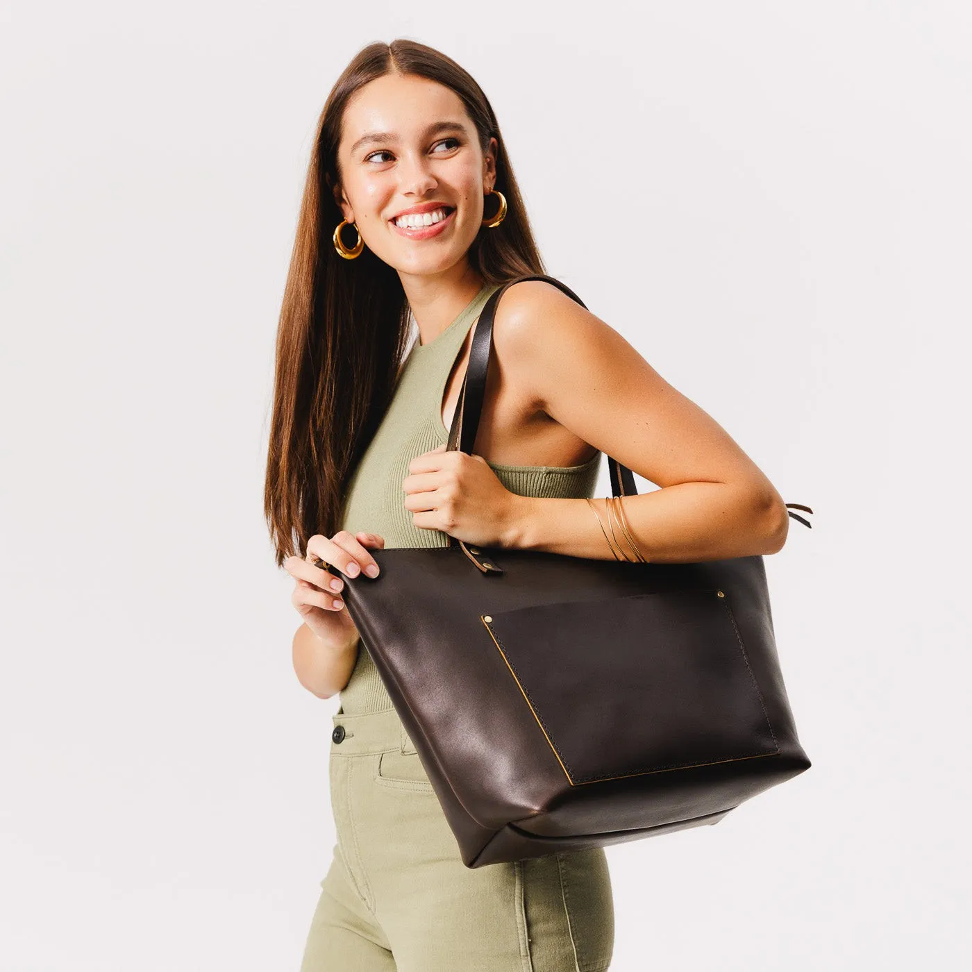 'Almost Perfect' Leather Tote Bag