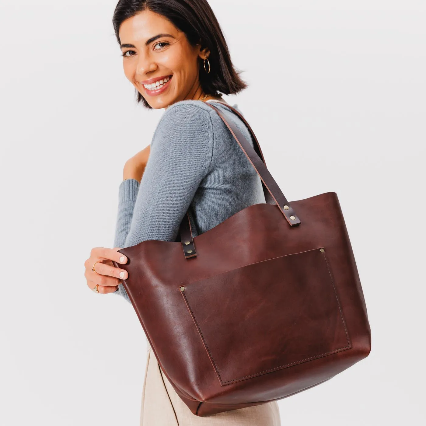 'Almost Perfect' Leather Tote Bag