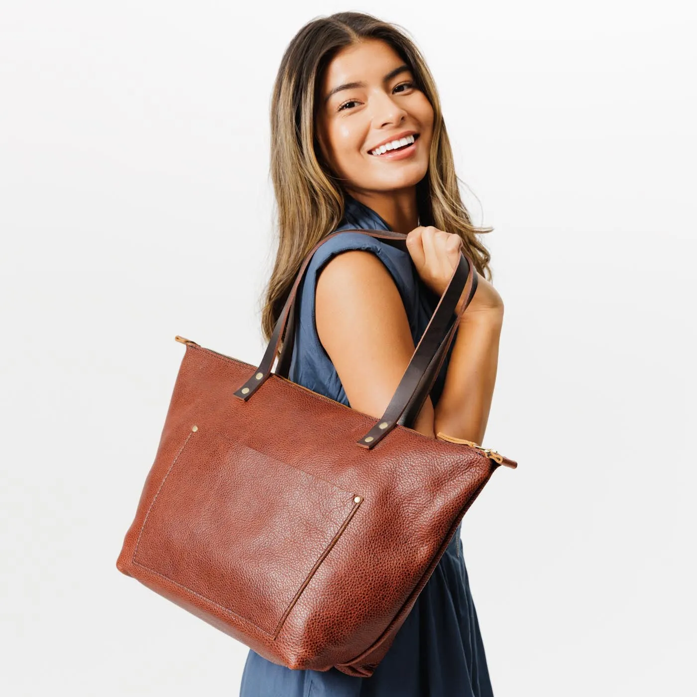 'Almost Perfect' Leather Tote Bag