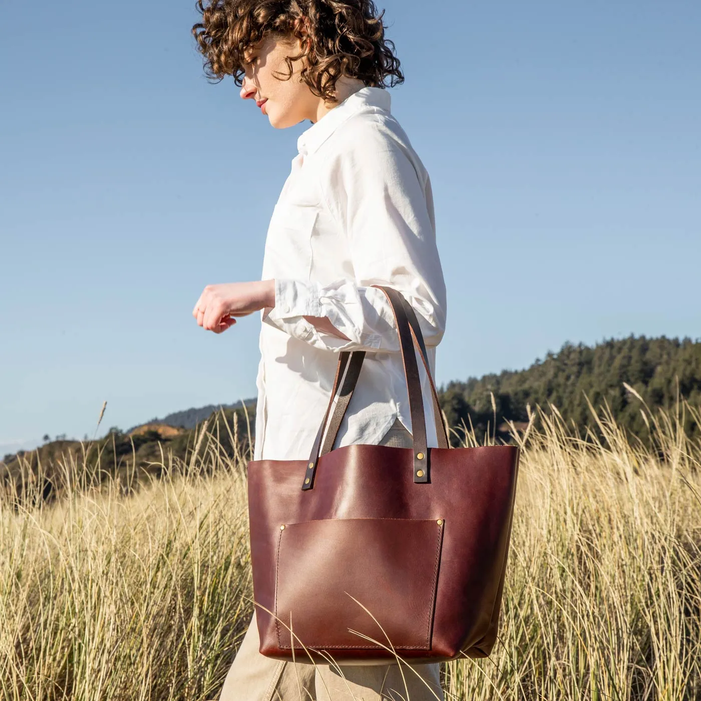 'Almost Perfect' Leather Tote Bag