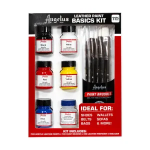 Angelus Leather Paint Basics Kit