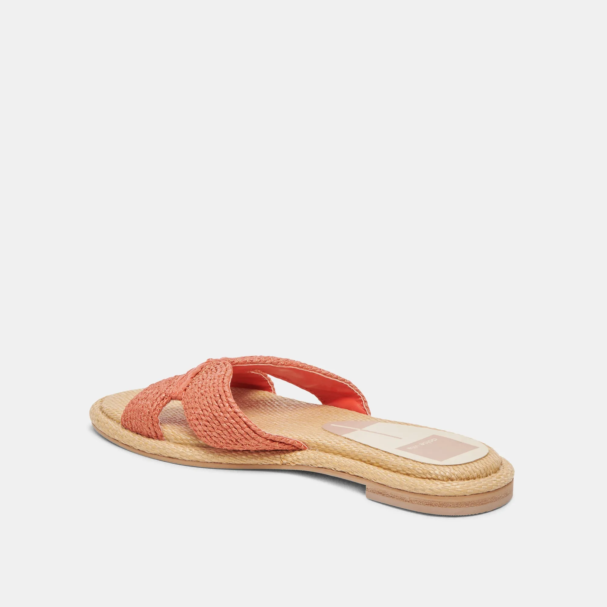 ATOMIC SANDALS PERSIMMON RAFFIA