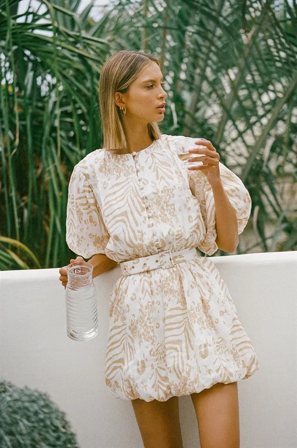 Aura Linen Dress