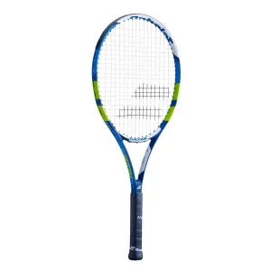 Babolat Pulsion 102 Strung Tennis Racquet Grip 3 - Blue/Green/White