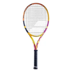 Babolat Pure Aero RAFA 250gm JUNIOR 26 Grip (1) GRAPHITE Strung With Cover Tennis Racket