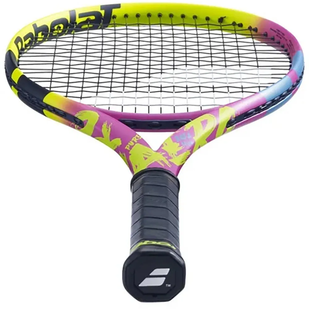 Babolat Pure Aero Rafa Tennis Racquet, Yellow/Pink/Blue