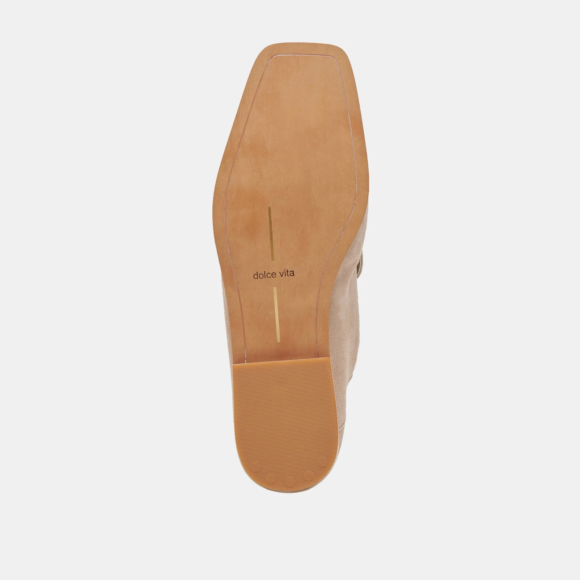 BENY FLATS TAUPE SUEDE