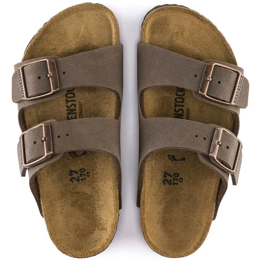 Birkenstock Kid's Arizona Birkibuc Sandal - Mocha 552893