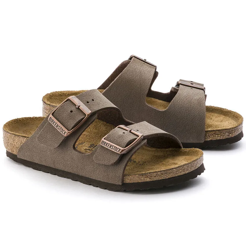 Birkenstock Kid's Arizona Birkibuc Sandal - Mocha 552893