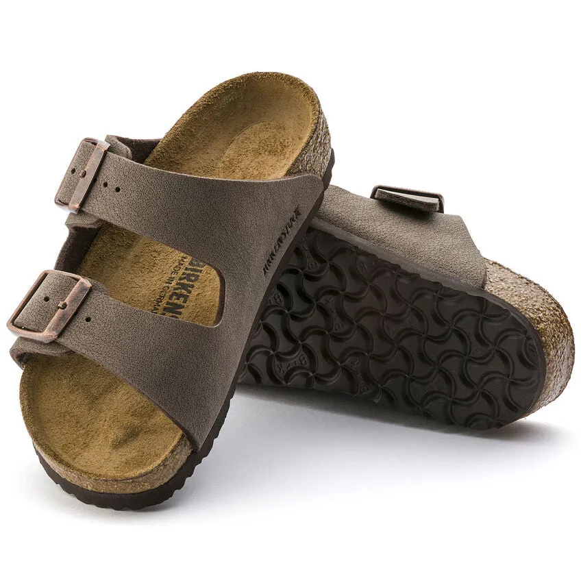 Birkenstock Kid's Arizona Birkibuc Sandal - Mocha 552893