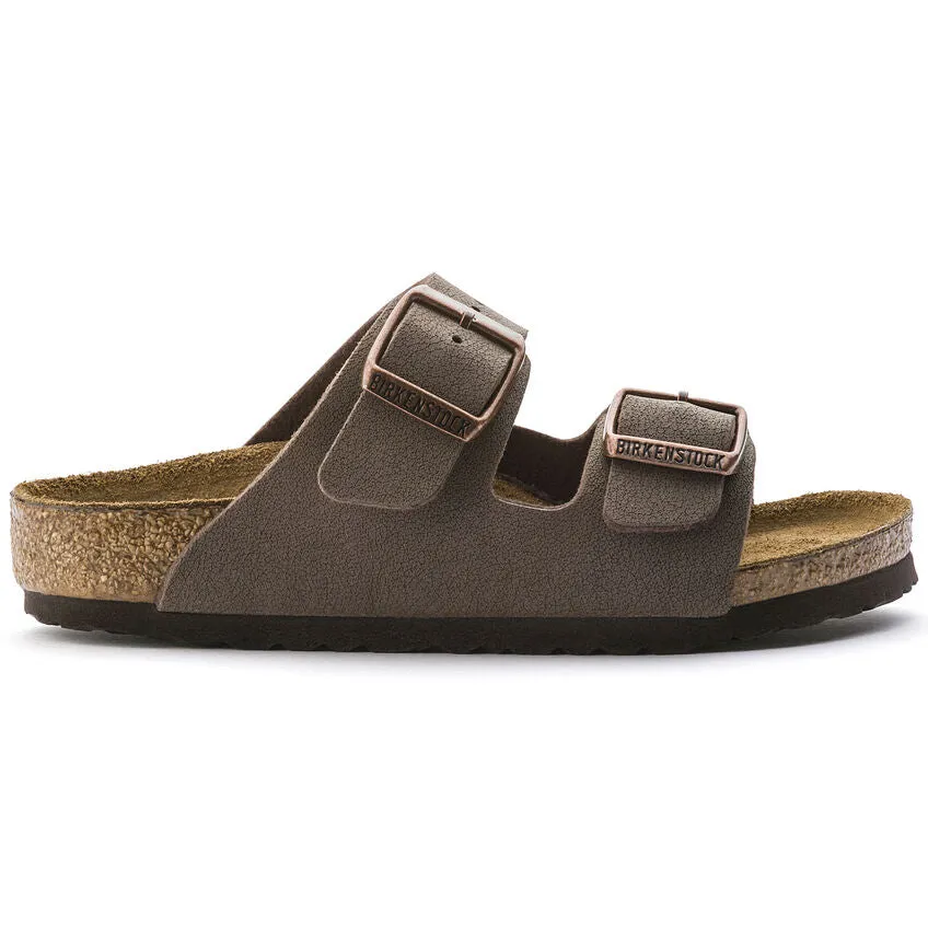 Birkenstock Kid's Arizona Birkibuc Sandal - Mocha 552893