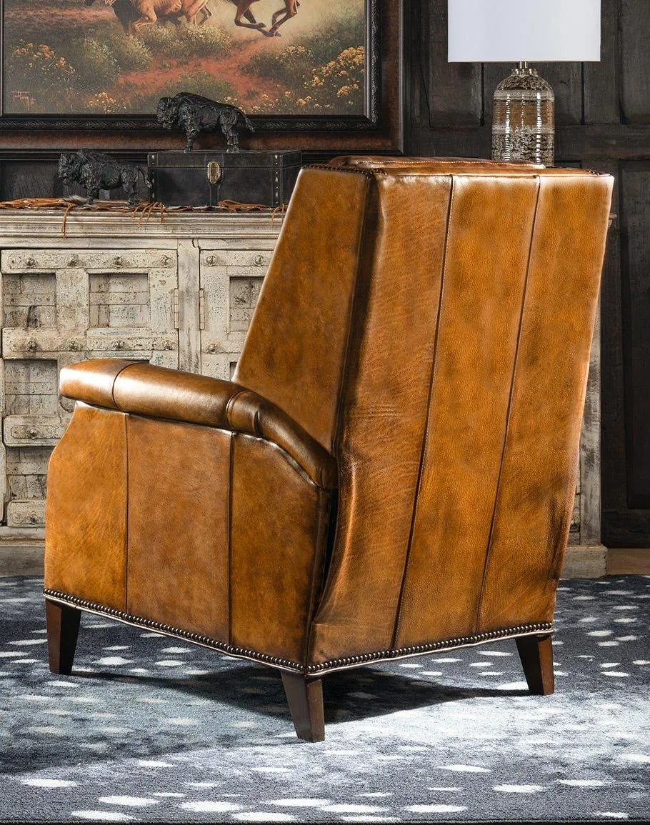 Brando Saddle Leather Recliner