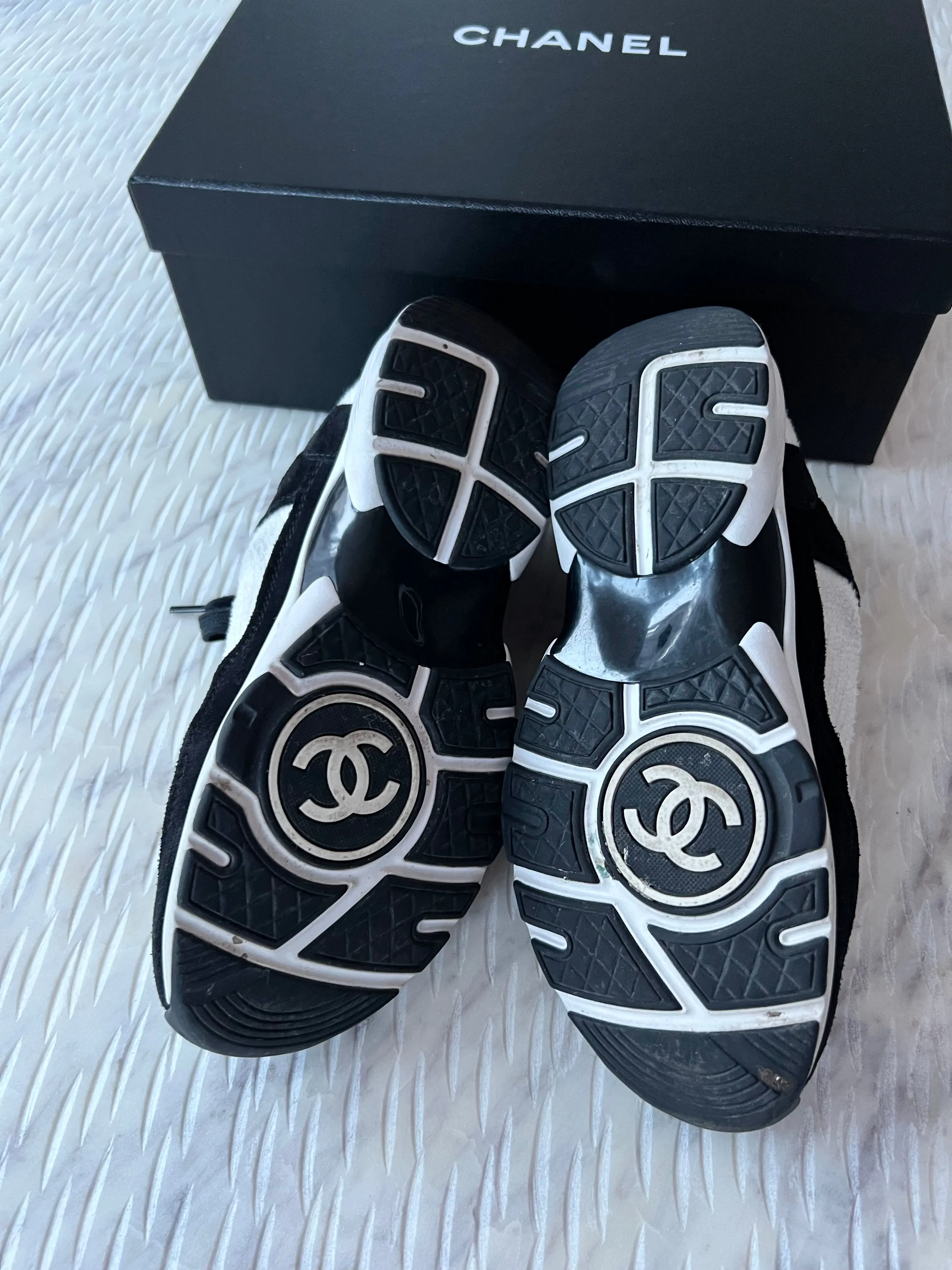 Chanel CC Sock Sneakers