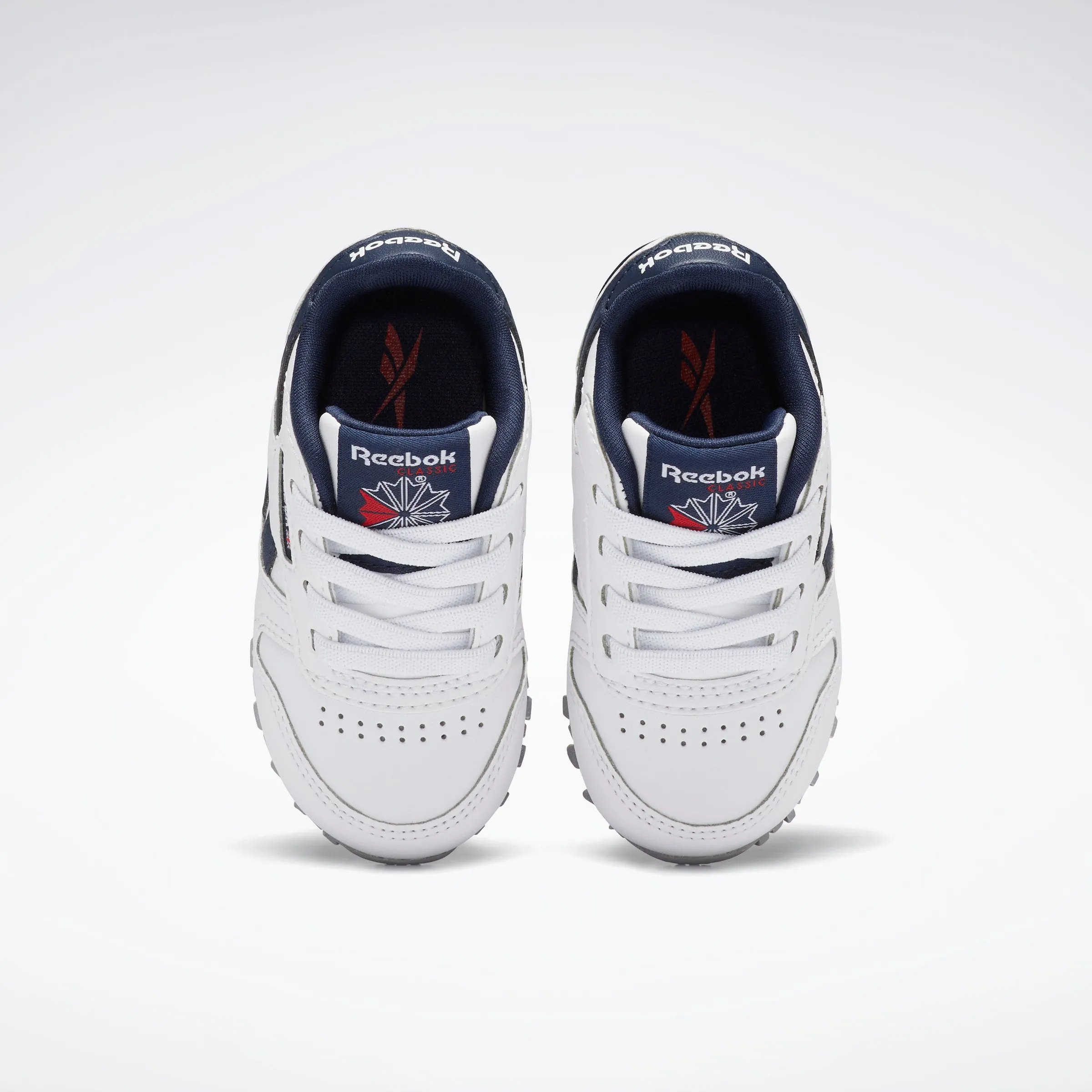 Classic Leather Step N Flash White/White/Vector Navy