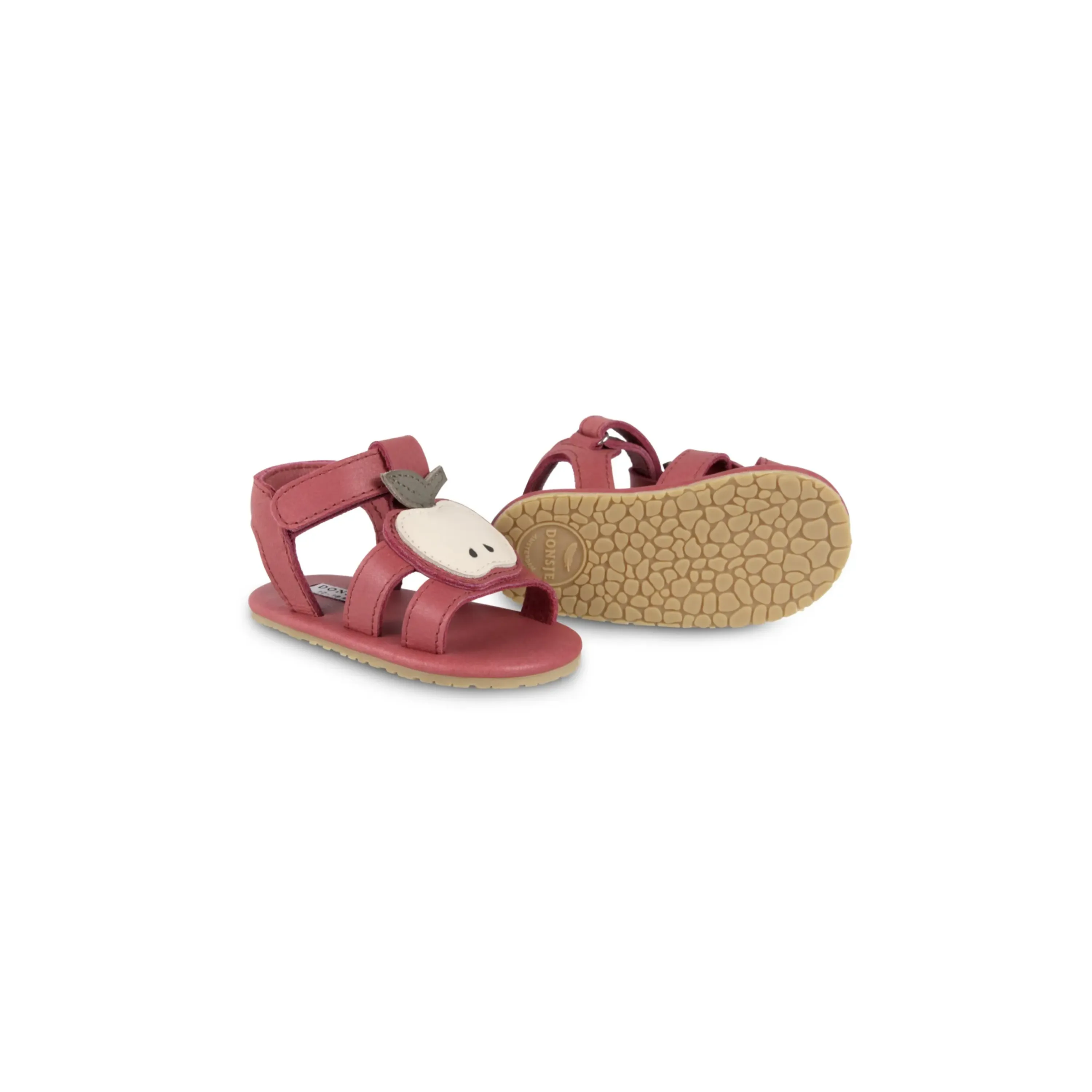 Donsje SADIE Apple Leather Baby Sandals