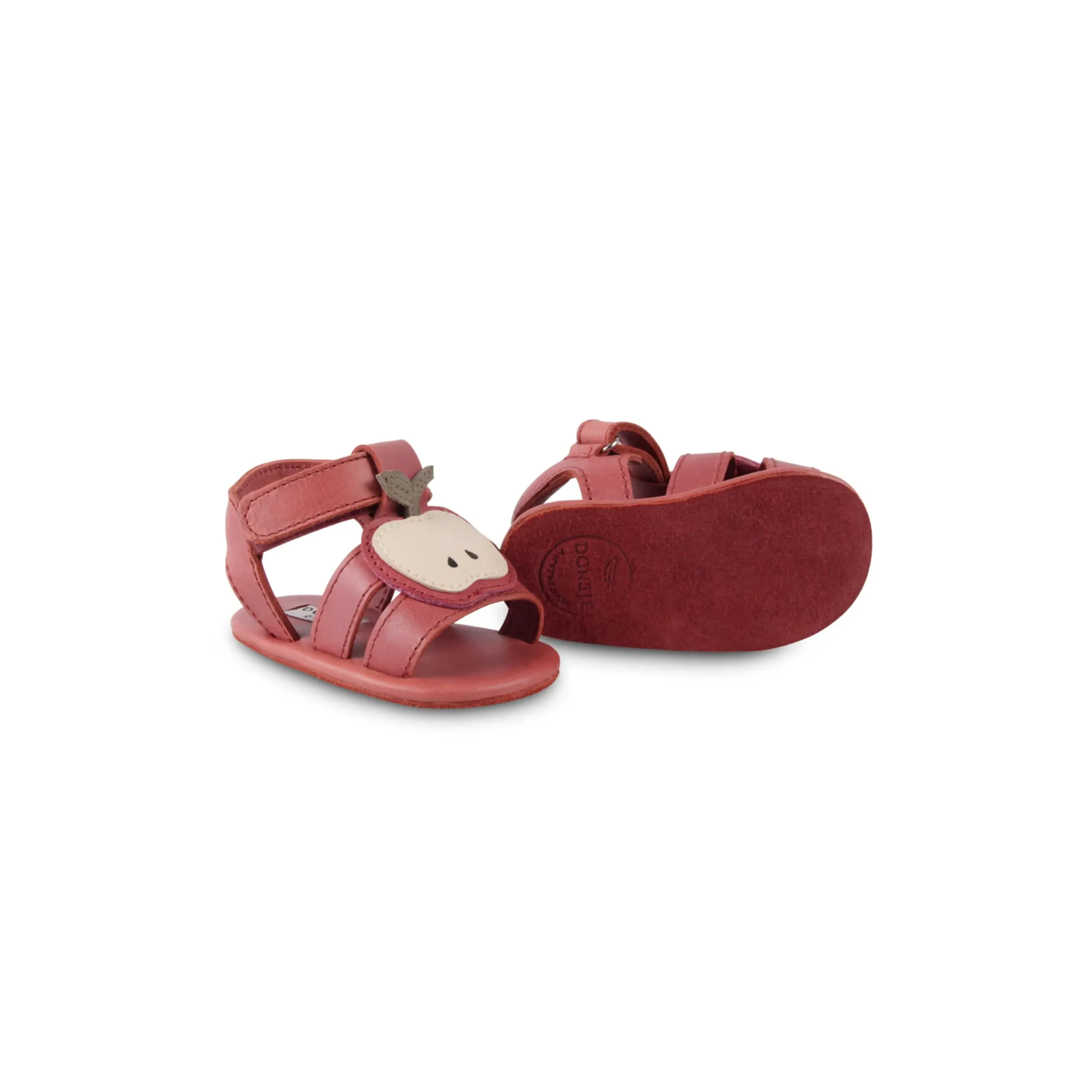 Donsje SADIE Apple Leather Baby Sandals