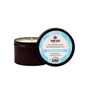 Earthly Body Hemp Seed 3-in-1 Massage Candle