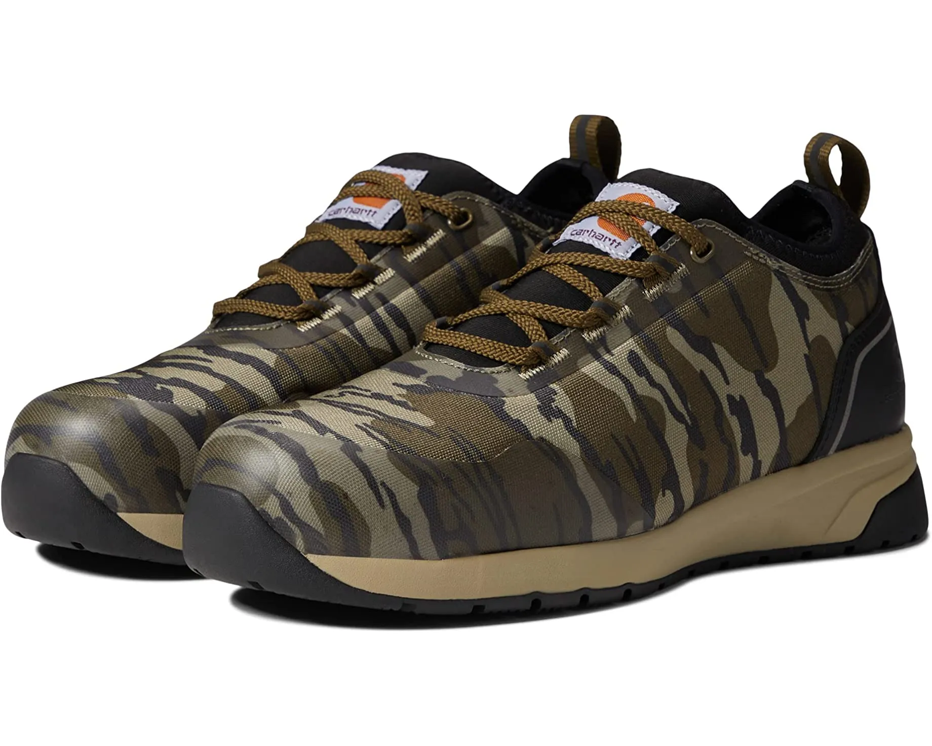 Force 3" EH Nano Toe Camo Work Sneaker Carhartt, black