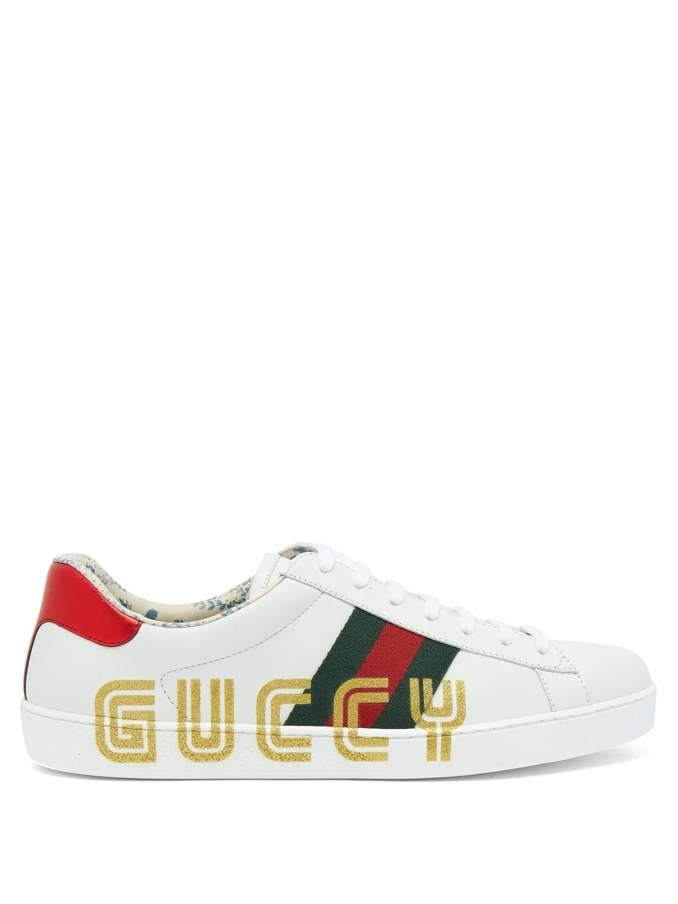 Gucci New Ace Glitter Sneakers