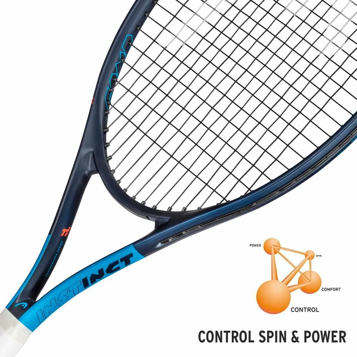 Head Ti Instinct Comp Tennis Racquet- 27 inch (Senior)