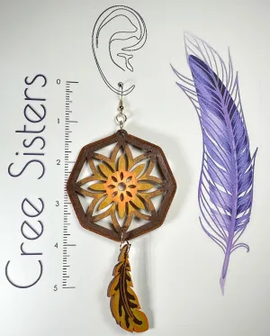 Indigenous Handmade Earrings - Dreamcatcher