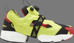 Instapump fury x boost 'og meets og' Reebok sneakers, yellow