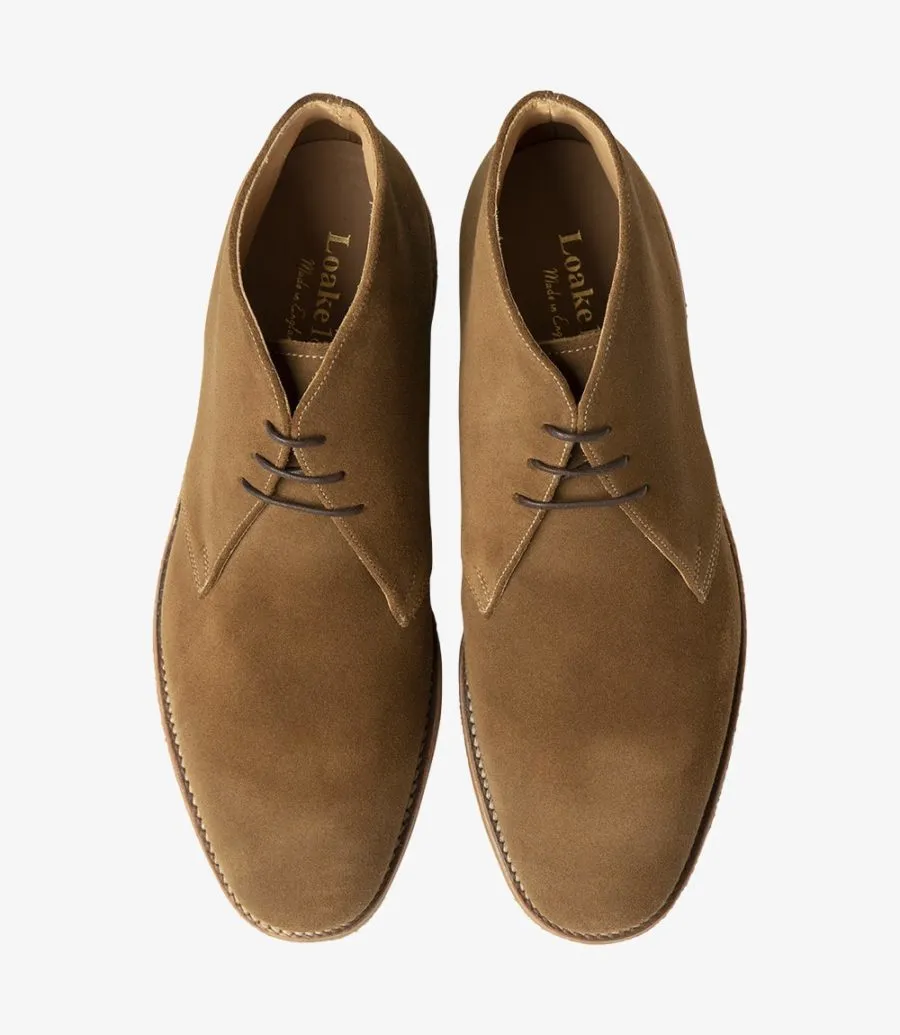 Tan Loake Rivington Chukka Boot - Mens Stylish Leather Footwear