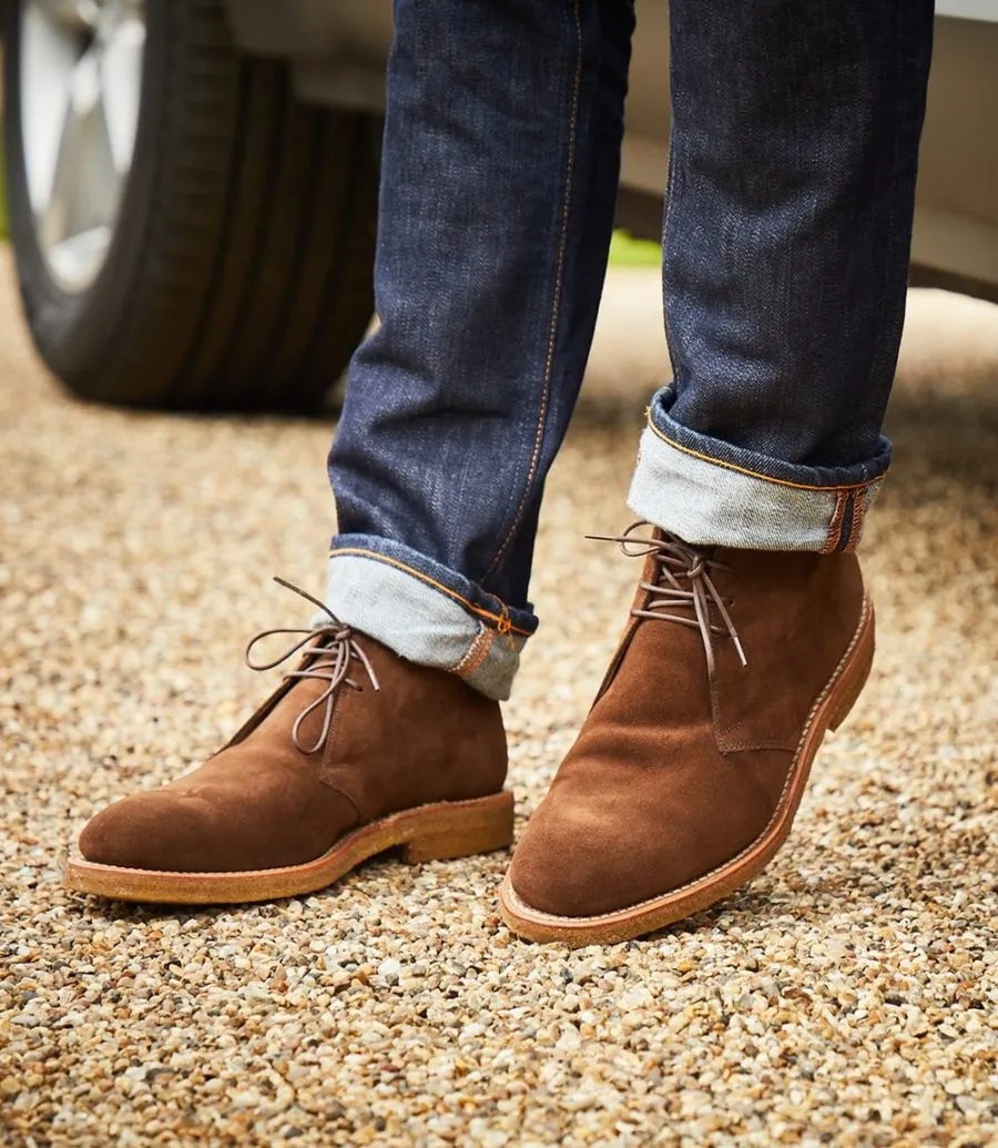 Tan Loake Rivington Chukka Boot - Mens Stylish Leather Footwear