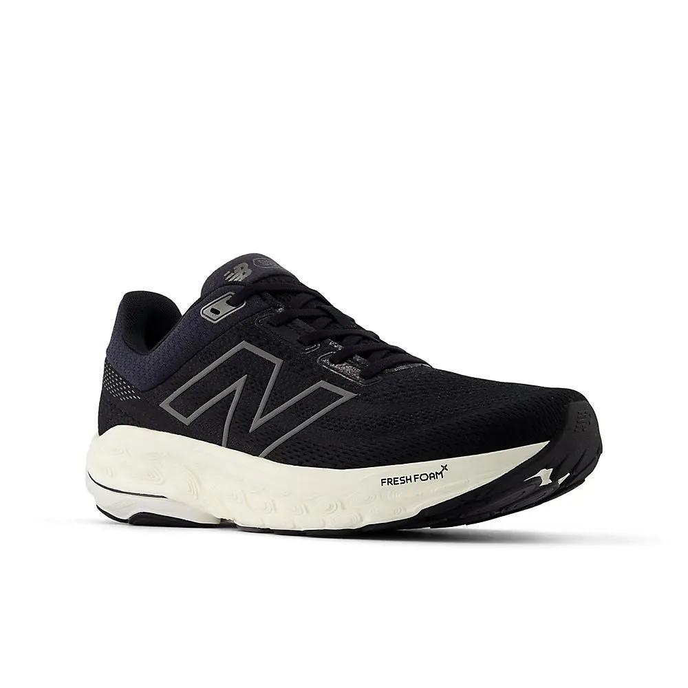 New Balance Fresh Foam X 860 v14 (Mens) - Black with Phantom and Sea Salt