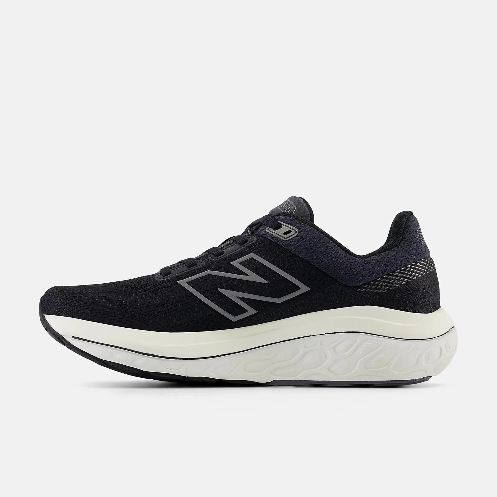 New Balance Men's 860v14 Wide Fit Running Shoes Black / Phantom / Sea Salt