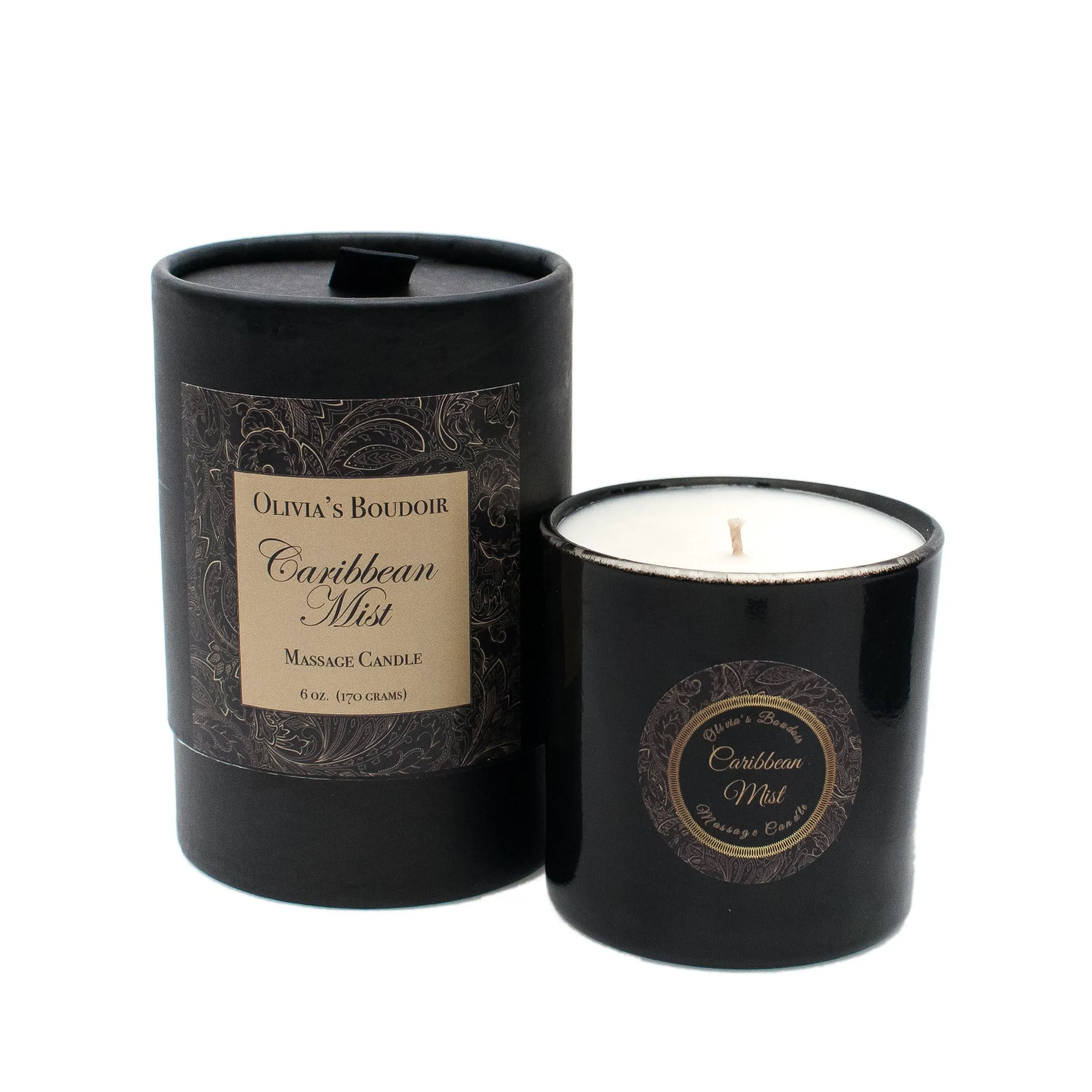 Olivia's Boudoir Candle 6.5oz - Caribbean Mist