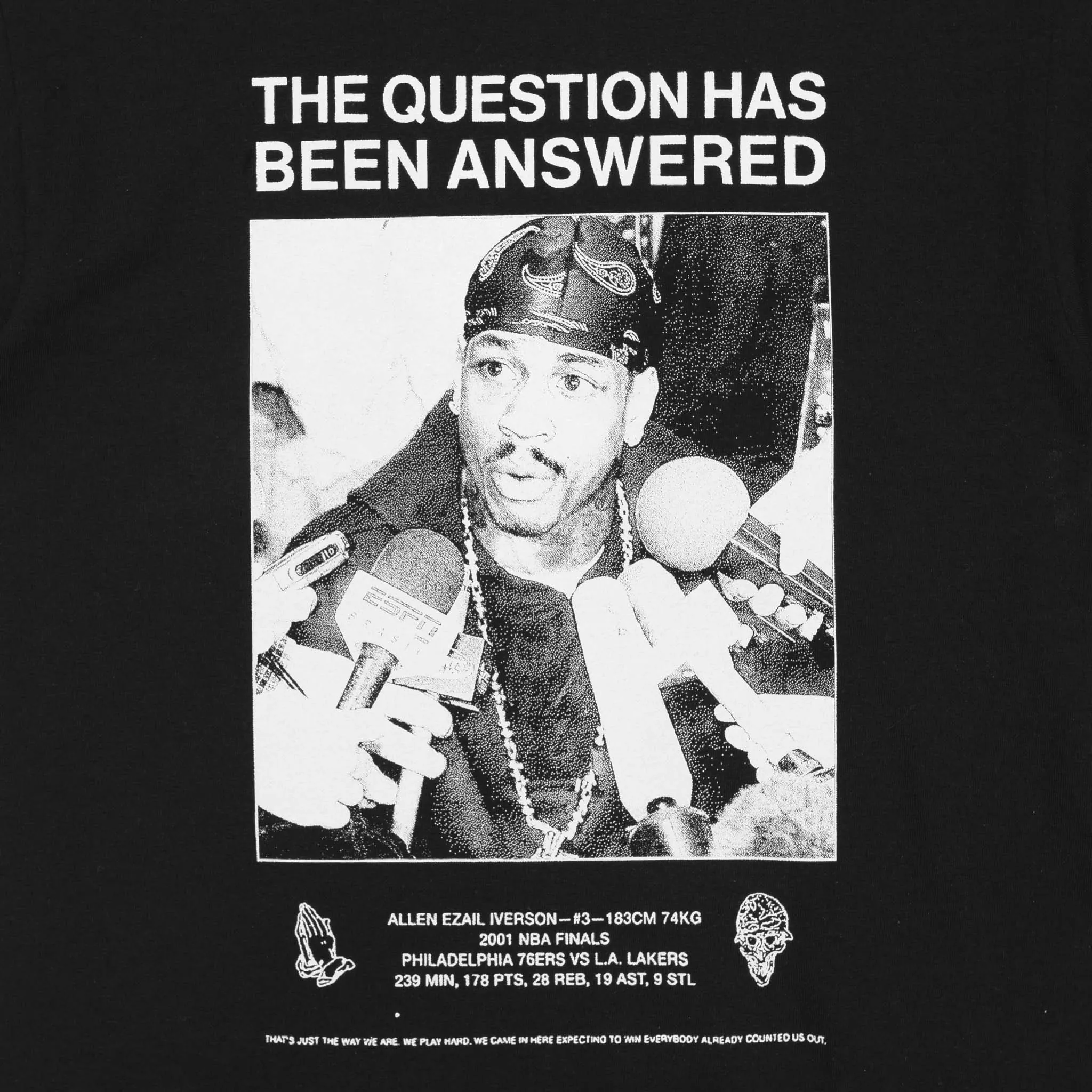 "THE ANSWER" S/S T-SHIRT X PACKER