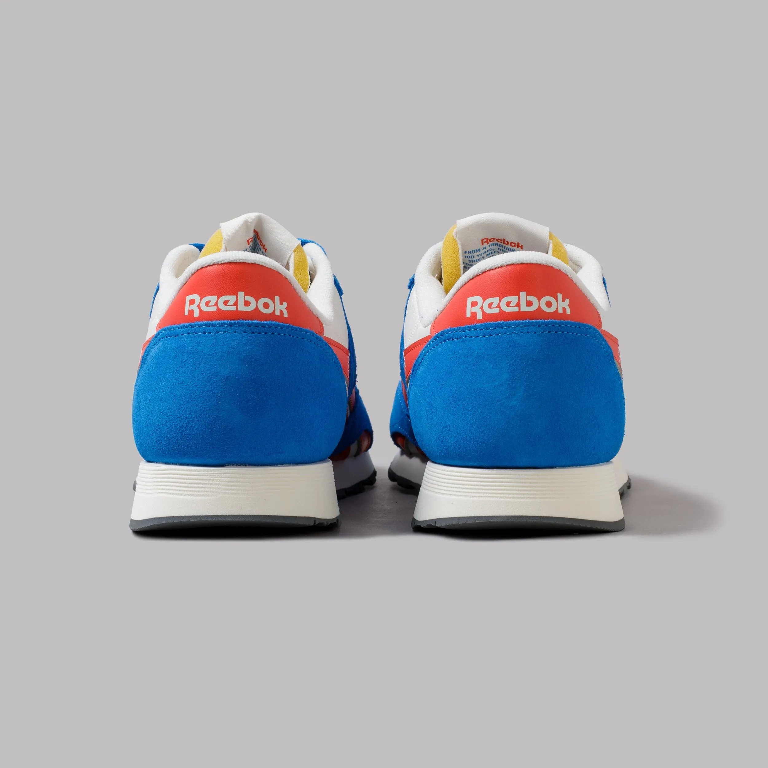 Reebok CL Nylon (Dynamic Blue / Chalk / Carotene)